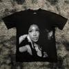 Графическая футболка SZA Y2K R&B Музыкальный исполнитель Футболка Streetwear Хлопок Унисекс S-3XL
