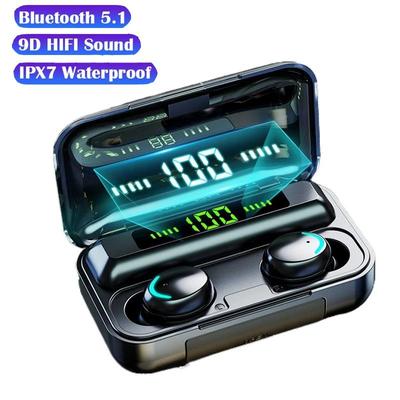 Tws Bluetooth-гарнитура Беспроводные стереонаушники с шумоподавлением и водонепроницаемыми стереонаушниками с аккумулятором 3500 мАч