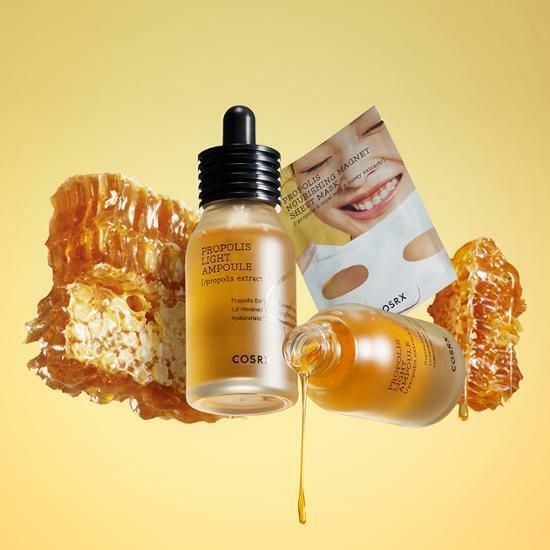 COSRX Full Fit Propolis Light Ampoule 40 мл Двойной специальный (+ 1 тканевая маска в комплекте.)