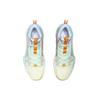 Li Ning Liren 1 Амортизирующие Скользкие Устойчивые к истиранию Средние Баскетбольные кроссовки Мужские Зеленый Красный Синий ABAQ059-2