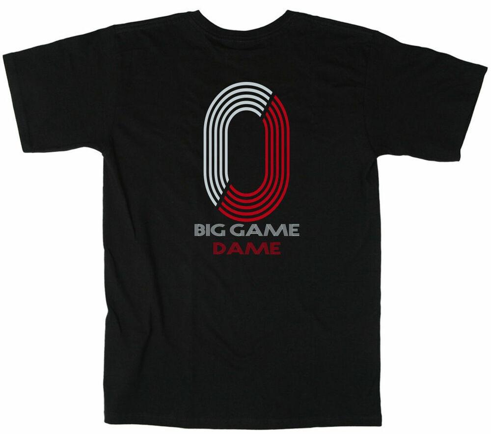 Футболка унисекс Damian Lillard Portland Trail Blazers Big Game Dame