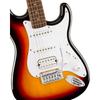 Squier by Series Stratocaster Junior HSS Laurel Накладка на гриф Белый пикгард Sunburst Squier Fender/Affinity 3-Color