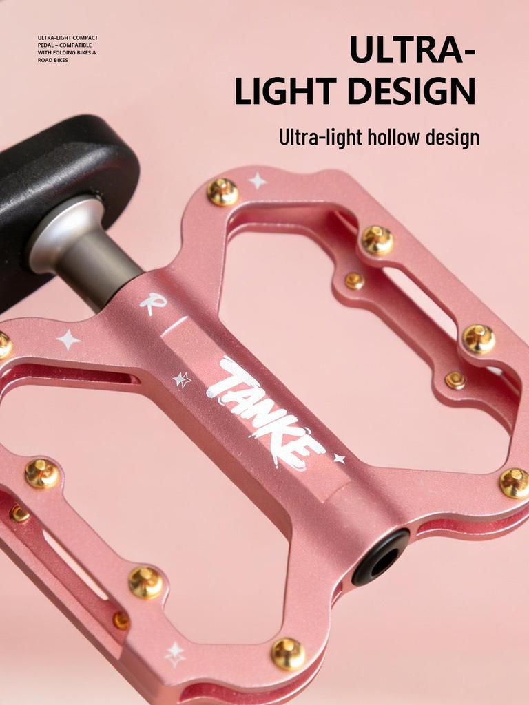 Carbon Keke TANKE Dahon Colorful Three Bearings Bicycle Pedals for Mountain and Road Bikes