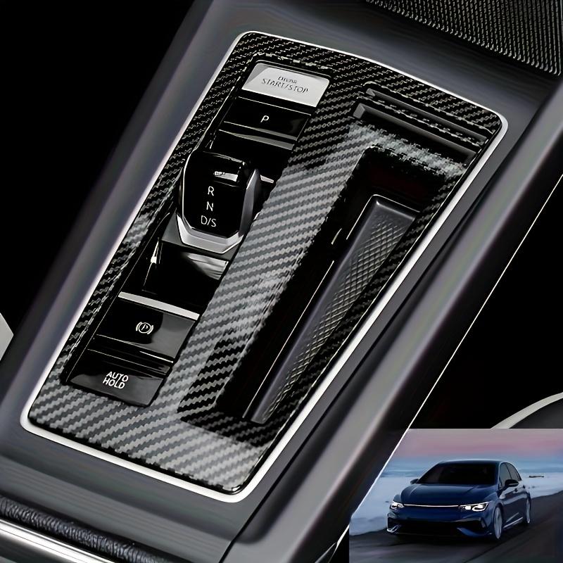 Применимо для VOLKSWAGEN Golf 8 Панель Декоративная Наклейка Внутренней Рамки Панели Рычага Переключения Передач Центральной Консоли из Углеродного Волокна Модификация Салона
