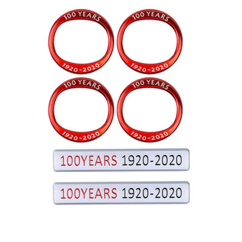 For Mazda 3 6 CX-5 CX-3 CX-30 1920- Centennial Patch Body and Wheel  Decoration