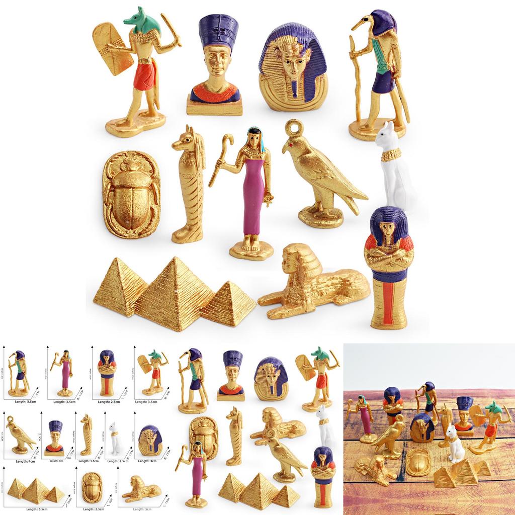 Древний Египет Королева Сфинкс Модель ПВХ Декоративная Коллекционная Для Домашней Демонстрации