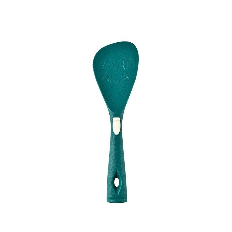 Silicone Kitchen Utensils Non-stick Cookware Kitchenware Cake BBQ Cooking Tool Spatula Ladle Egg Beaters Shovel Spoon Soup