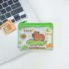 Cartoon Capybara Coin Purse Wallet Transparent Capibara Credit Card Holder  Children