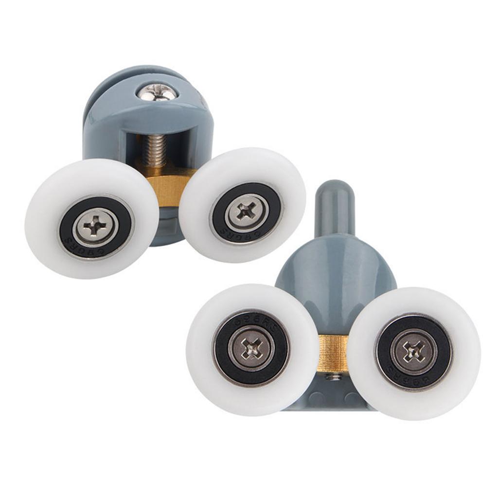 Shower Door Wheels Sliding Glass Door Pulleys Replacement Bearing Rollers Runner Shower Room Cabins Swinging Pulley