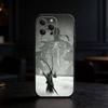 Черный Чехол-Миф о Сунь Укуне Для iPhone 17,16,15,14,13,12,11 Plus,Pro,Max,Mini Силиконовый черный Мягкая Обложка