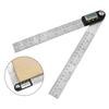 Stainless Steel Digital Angle Finder Secure Angle Locking Mechanism Ruler for Cutting Tile Brick Stone Wood