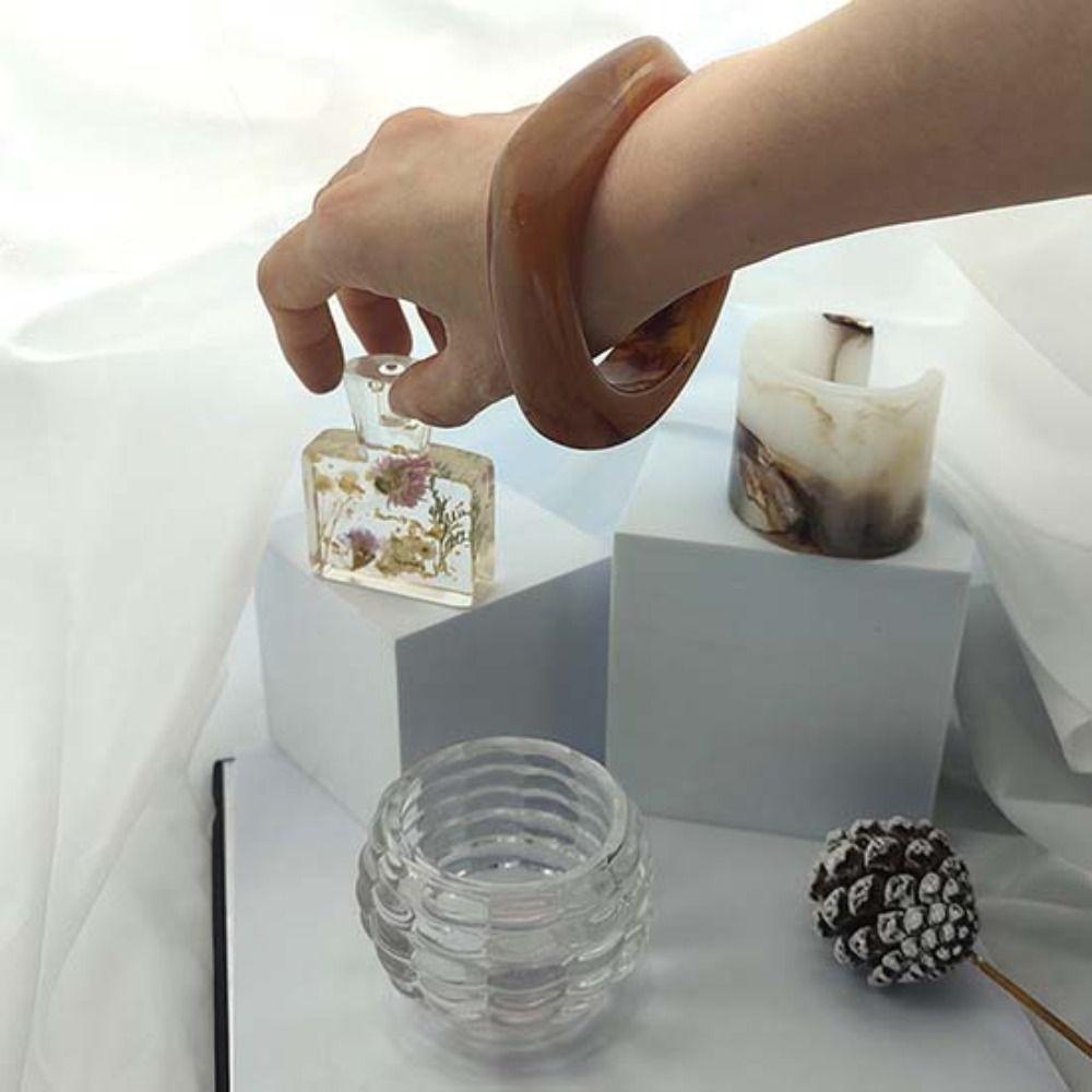 Богемный акриловый браслет в европейском американском стиле ретро-кольцо на руку нестандартный широкий браслет для женщин