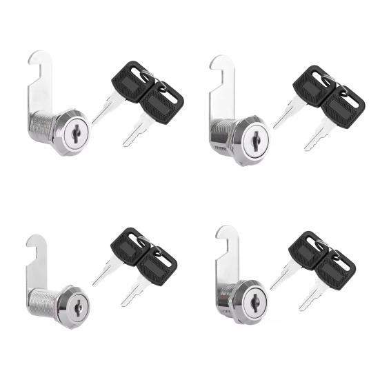 Замок для ящика из цинкового сплава повышенной прочности с 2 ключами Универсальный для картотечного шкафа, гардероба