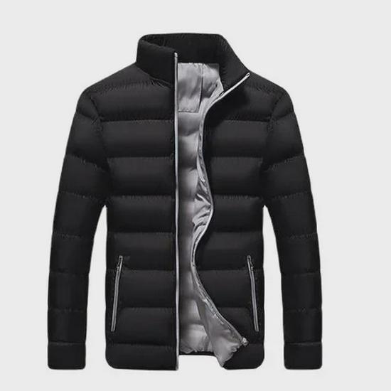 Мужское бархатное зимнее хлопковое пальто в корейском стиле - Модная молодежная короткая куртка