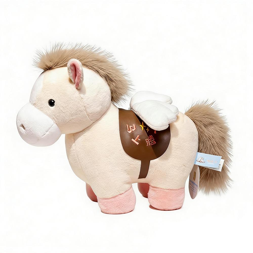 Fashion 16cm/20cm Red Lucky Horse Plush Toy Premium Plush Stuffed Animal 2026 Zodiac Horse Stuffed Animal Horse Festival Gift