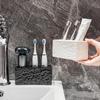 Bathroom Stone Pattern Electric Toothbrush Storage Rack New High Beauty Bathroom Washbench Toothpaste Teeth
