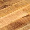 Vidaxl Blat Stołu, 100X40X2,5 Cm, Owalny, Surowe Drewno Mango