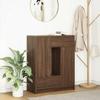 VidaXL Buffet with Drawers and Doors Brown Oak 73x31x90 Cm, Storage Furniture, Buffet Cabinet, Entryway Furniture, 861856