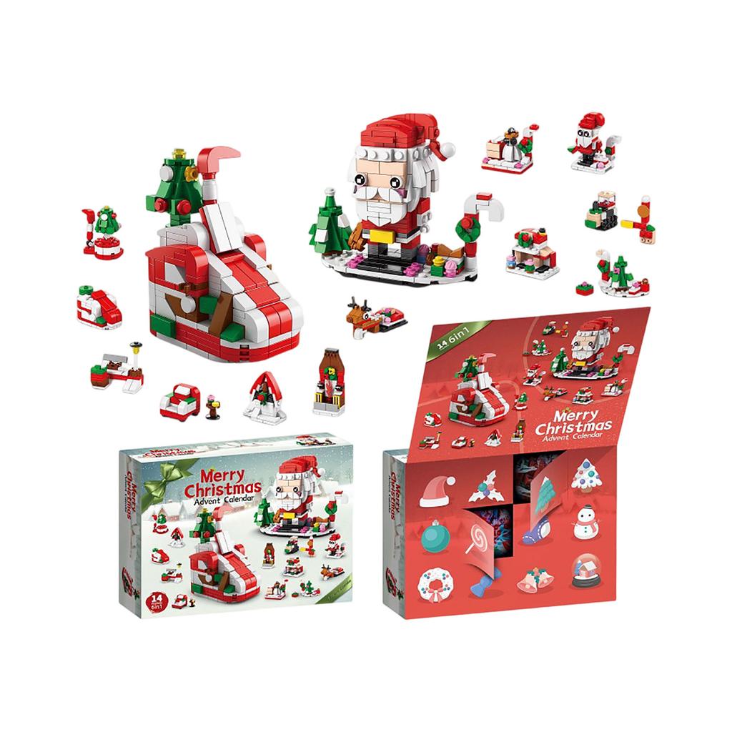 Рождественский календарь ожидания включает календарь прибытия, рождественские навыки для рук, сюрпризы - рождественские коллекционные предметы