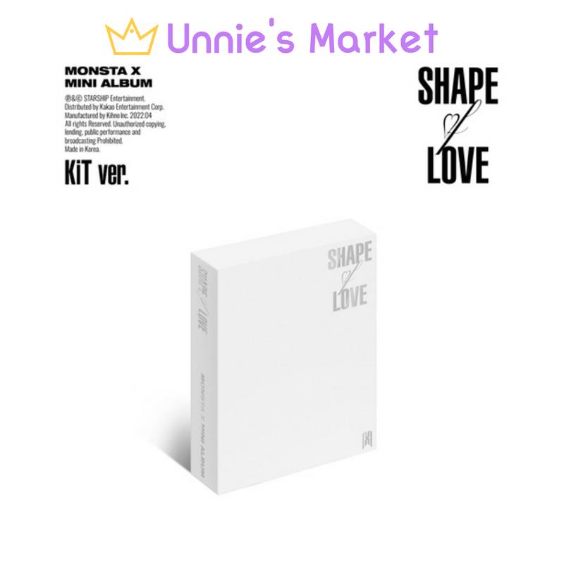 Monsta X Комплект SHAPE OF LOVE Ver.