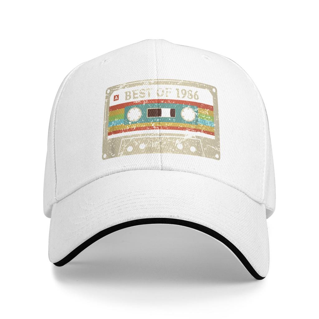 Gorra De Béisbol Casual De Verano La Mejor De 1986 Vintage Para Cumpleaños Número 40 Gorra Trucker Para Hombre Estilo Urban