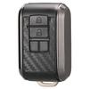 CAR MATE Чехол для ключа для Suzuki Тип B, Карбоновый узор и Черное покрытие DZ506 (Чехол для смарт-ключа)