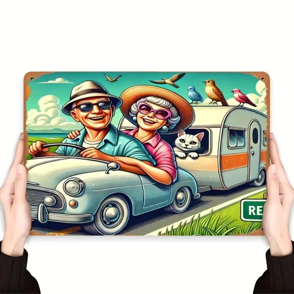 Tin Sign Metal Wall Art RV Kitchen Bar Garage Decor Man Cave Gift Home