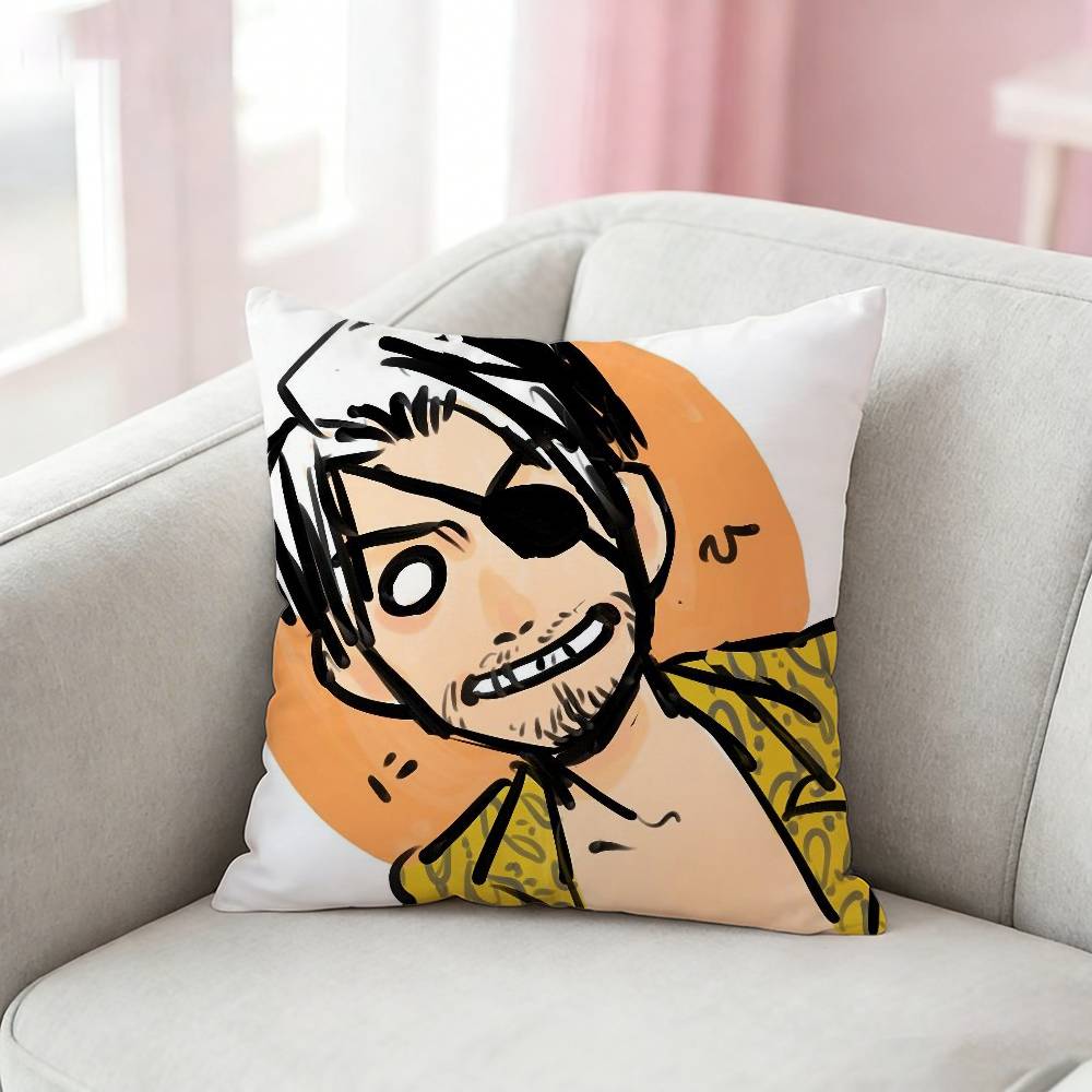 Goro Majima Game YYakuza Pillow Case for Sofa Living Room Home office Decor Protective Cover