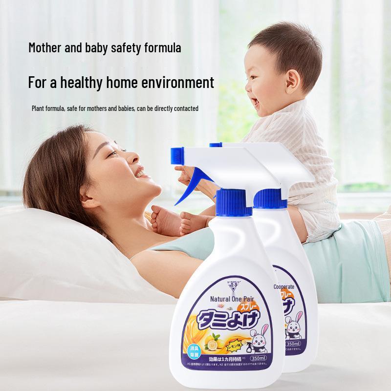 Killer Anti-Mite Antibacterial Spray for Bedding & Upholstery, No-Wash Solution