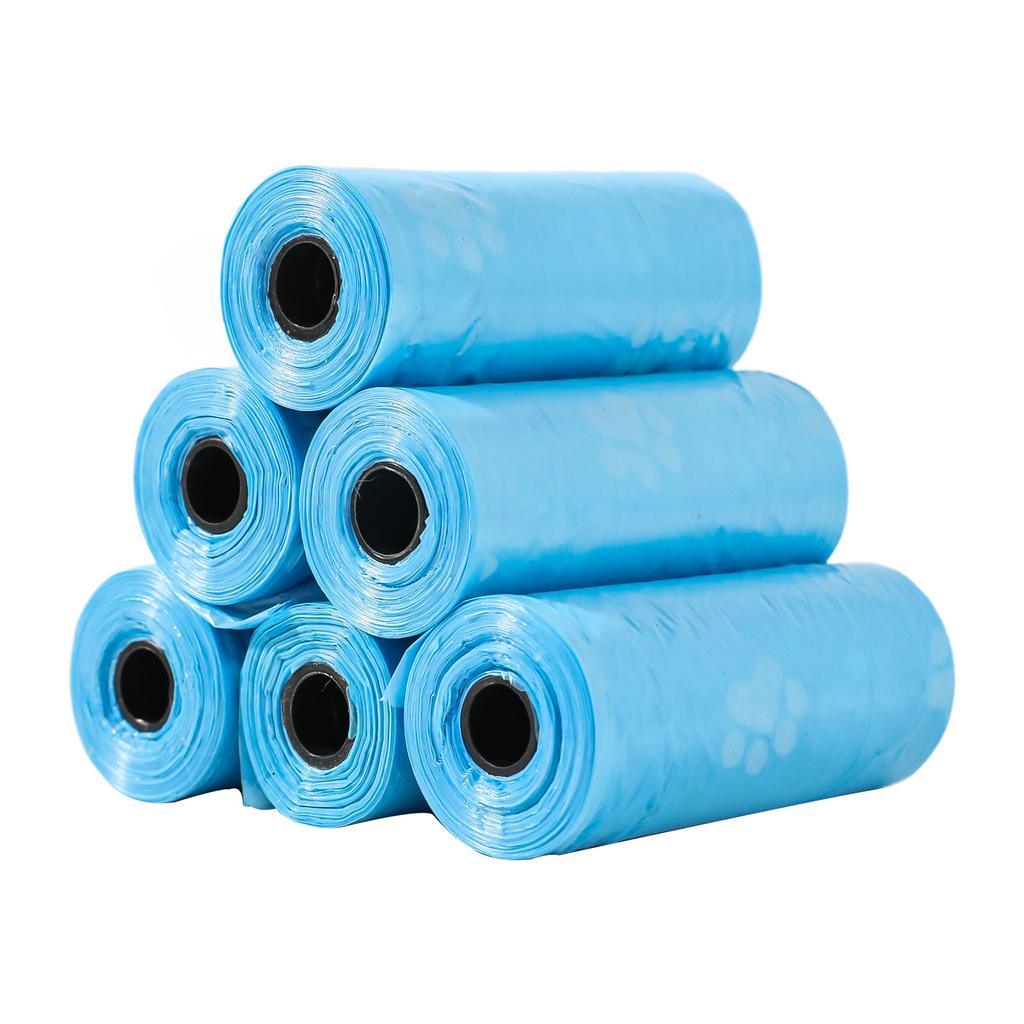 Пакеты для кошачьего туалета из нового материала, отрывные пластиковые пакеты, черные одноразовые пакеты для отходов домашних животных