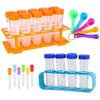 Children Learning Primary Science Test Tubes With Stand Fine Motor Skill Tool Set Tools for Kids Children Early Educational Toy