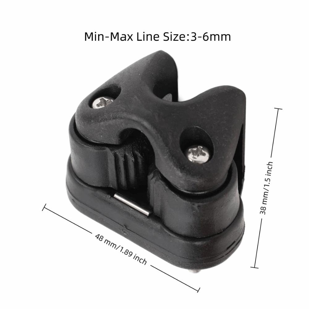 Anti Slip Rope Cam Cleat 3-6mm  3-12mm Cam Cleat Durable Boat Cam Cleat  Ship