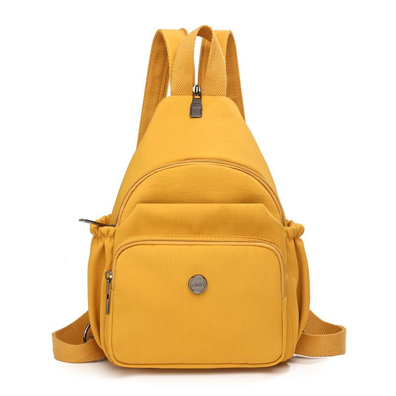 Multi-back Chest Bag Women's Multi-functional Backpack Lightweight Shoulder Bag