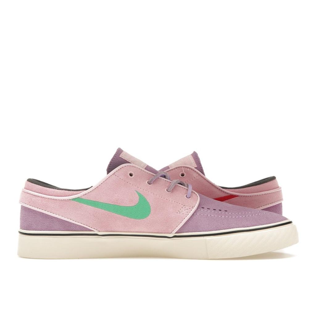 Nike Zoom Stefan Janoski+ SB Lilac Medium Soft Pink Кроссовки унисекс Purple Noise-Aqua Coconut-Milk DV5475-500