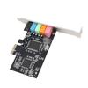 Pcie 5.1 Channel Sound Card 6 Channel Audio Card CMI8738 Chip with CD Accessories