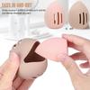 Makeup Sponge Silicon Holder Breathable Beauty Egg Organizer Travel Protable Sponge Blender Storage Case Puff Box