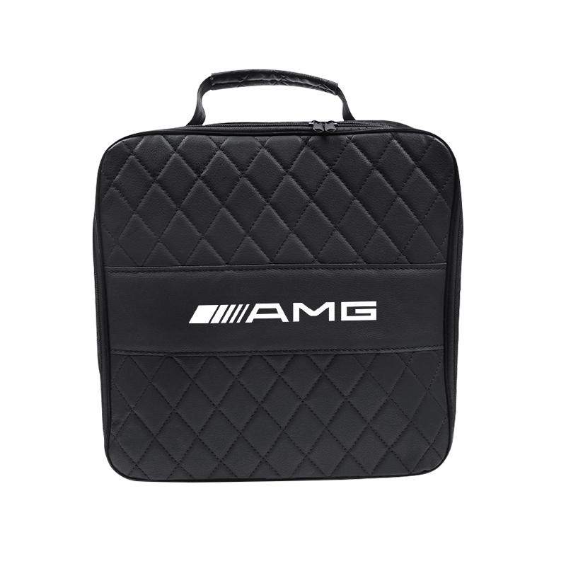 MITV3 Car NEV Charging Gun Storage Bag EV Organizer Box For Mercedes Benz AMG W203 W205 W206 W211 W220 W212 W201 W210 W108 W168 W214