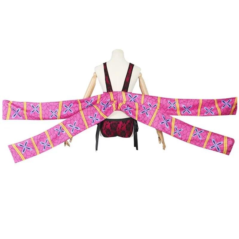 Аниме Demon Slayer Kimetsu No Yaiba Daki Косплей Костюм Головные Уборы Сексуальная Униформа Девушки Женщины Карнавальная Одежда на Хэллоуин