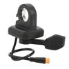 Thumb Throttle Universal Replacement Waterproof Connector Thumb  Throttle for Electric Bike Scooter Right Hand 
