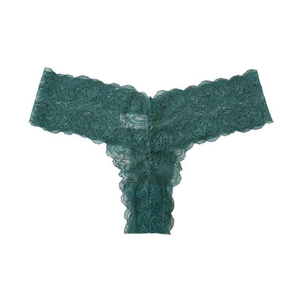 Ladies' Lace Thong Hollow Out Breathable Comfortable Seamless Underwear