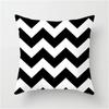 Alphabet Arrow Black and White Decorative Pillowcase Car Ornaments Office Living Room Sofa Home Pillowcase
