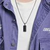 National Style Stamping, Electric Braided Texture Pendant Between Curved Surfaces, European and American Trendy Men's and Women's Pendants.