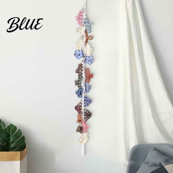 Fashionable Hair Accessory Display Boho Clip Organizer Braided Vertical Claw