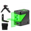 2 Lines Laser Level Self Levelling Green Beams Laser Horizontal & Vertical Cross-Line