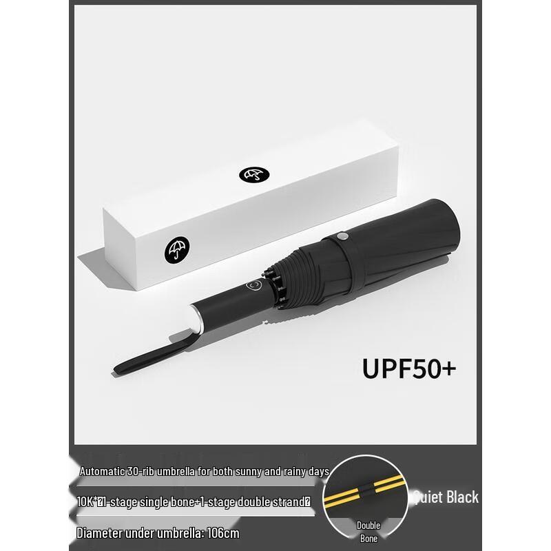 Little Cloth Forest Automatic Windproof Umbrella