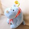 Handmade Rhinoceros Plush Toy Interactive Stuffed Rhinoceros Doll  Birthday Parties