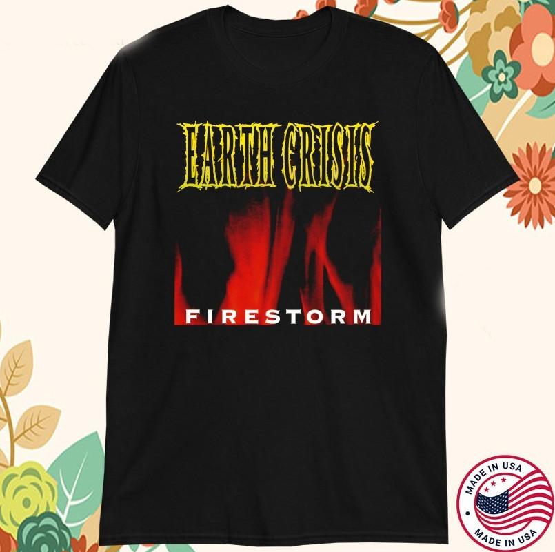 Earth Crisis Firestorm Album Cover Tshirt size S5XL Unisex T-Shirt