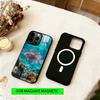 Чехол для телефона с морскими животными для iPhone 17, 16, 15, 14, 13, 12, 11 Plus, Pro, магнитный, для беспроводной зарядки Magsafe