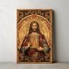 Религиозные византийские католические художественные принты современные христианские плакаты евангельские фигуры иллюстрации холст картины картины домашний декор