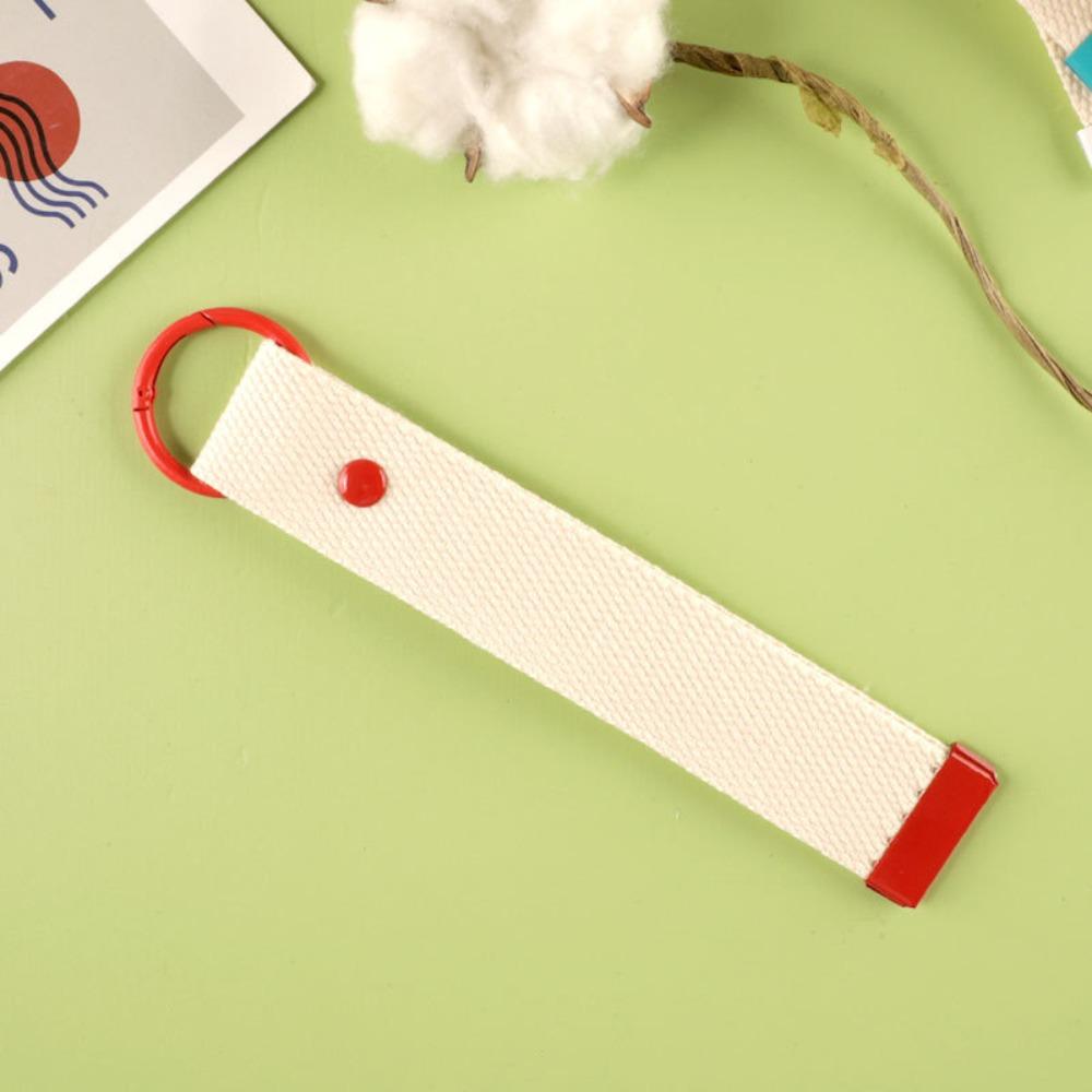 Цветная лента веревка брелок простой DIY холщовый ремешок телефон ремни брелок шнурок унисекс